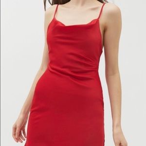 Red Mini Dress (Urban Outfitters)